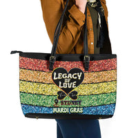Free To Be Sydney Mardi Gras Leather Tote Bag Legacy Of Love