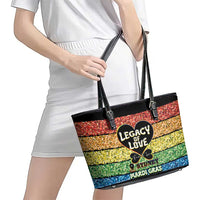Free To Be Sydney Mardi Gras Leather Tote Bag Legacy Of Love