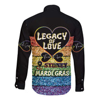 Free To Be Sydney Mardi Gras Long Sleeve Button Shirt Legacy Of Love