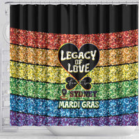 Free To Be Sydney Mardi Gras Shower Curtain Legacy Of Love - Wonder Print Shop