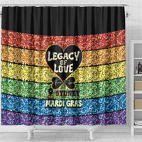 Free To Be Sydney Mardi Gras Shower Curtain Legacy Of Love - Wonder Print Shop
