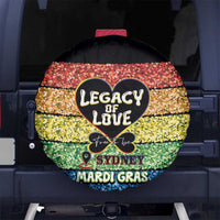 Free To Be Sydney Mardi Gras Spare Tire Cover Legacy Of Love - Wonder Print Shop