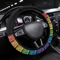 Free To Be Sydney Mardi Gras Steering Wheel Cover Legacy Of Love - Wonder Print Shop
