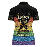 Free To Be Sydney Mardi Gras Women Polo Shirt Legacy Of Love - Wonder Print Shop