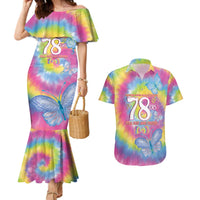 First Sydney Madri Gras Australia Couples Matching Mermaid Dress and Hawaiian Shirt 78ers Still Out And Proud