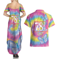 First Sydney Madri Gras Australia Couples Matching Summer Maxi Dress and Hawaiian Shirt 78ers Still Out And Proud