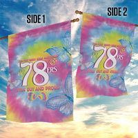 First Sydney Madri Gras Australia Garden Flag 78ers Still Out And Proud