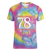 First Sydney Madri Gras Australia Women V-Neck T-Shirt 78ers Still Out And Proud - Wonder Print Shop