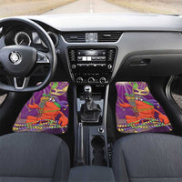 Mardi Gras 2025 Car Mats Funny Jester Lobster With Beads