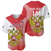 Custom Russia Volleyball Baseball Jersey Reds Caesar Land Dynamic Style