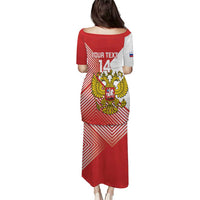 Custom Russia Volleyball Puletasi Reds Caesar Land Dynamic Style