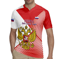 Custom Russia Volleyball Rugby Jersey Reds Caesar Land Dynamic Style