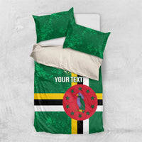 Custom Dominica Football Bedding Set 2025 Go Dominik