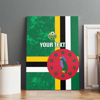 Custom Dominica Football Canvas Wall Art 2025 Go Dominik