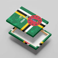 Custom Dominica Football Canvas Wall Art 2025 Go Dominik