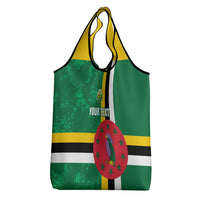 Custom Dominica Football Grocery Bag 2025 Go Dominik