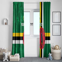 Custom Dominica Football Window Curtain 2025 Go Dominik
