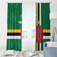 Custom Dominica Football Window Curtain 2025 Go Dominik