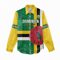 Custom Dominica Football Women Casual Shirt 2025 Go Dominik