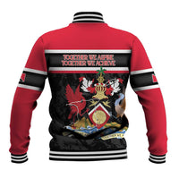 Trinidad and Tobago Baseball Jacket Together We Aspire Together We Achieve