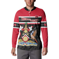 Trinidad and Tobago Button Sweatshirt Together We Aspire Together We Achieve