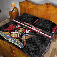 Trinidad and Tobago Quilt Bed Set Together We Aspire Together We Achieve