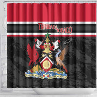 Trinidad and Tobago Shower Curtain Together We Aspire Together We Achieve
