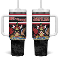 Trinidad and Tobago Tumbler With Handle Together We Aspire Together We Achieve