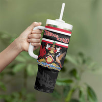Trinidad and Tobago Tumbler With Handle Together We Aspire Together We Achieve