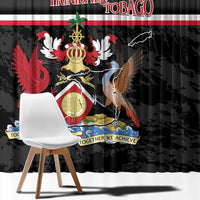 Trinidad and Tobago Window Curtain Together We Aspire Together We Achieve