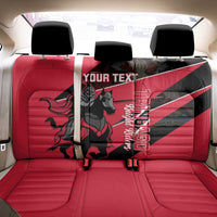 Custom Trinidad and Tobago Cricket Back Car Seat Cover Come On Trinbago Knight Riders