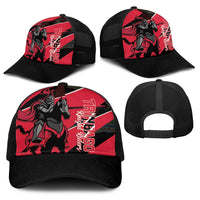 Trinidad and Tobago Cricket Baseball Net Cap Come On Trinbago Knight Riders Red - Wonder Print Shop
