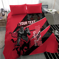 Custom Trinidad and Tobago Cricket Bedding Set Come On Trinbago Knight Riders