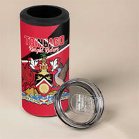 Custom Trinidad and Tobago Cricket 4 in 1 Can Cooler Tumbler Come On Trinbago Knight Riders