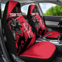 Custom Trinidad and Tobago Cricket Car Seat Cover Come On Trinbago Knight Riders