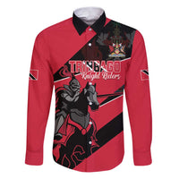Custom Trinidad and Tobago Cricket Family Matching Puletasi and Hawaiian Shirt Come On Trinbago Knight Riders