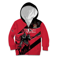 Custom Trinidad and Tobago Cricket Kid Hoodie Come On Trinbago Knight Riders