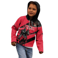 Custom Trinidad and Tobago Cricket Kid Hoodie Come On Trinbago Knight Riders