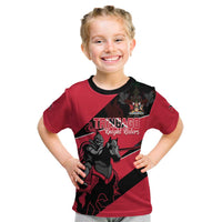 Custom Trinidad and Tobago Cricket Kid T Shirt Come On Trinbago Knight Riders