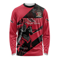 Custom Trinidad and Tobago Cricket Long Sleeve Shirt Come On Trinbago Knight Riders