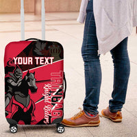 Custom Trinidad and Tobago Cricket Luggage Cover Come On Trinbago Knight Riders