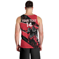 Custom Trinidad and Tobago Cricket Men Tank Top Come On Trinbago Knight Riders
