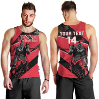 Custom Trinidad and Tobago Cricket Men Tank Top Come On Trinbago Knight Riders