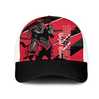 Trinidad and Tobago Cricket Mesh Trucker Cap Come On Trinbago Knight Riders Red - Wonder Print Shop