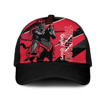 Trinidad and Tobago Cricket Mesh Trucker Cap Come On Trinbago Knight Riders Red - Wonder Print Shop