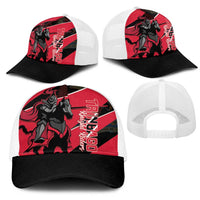 Trinidad and Tobago Cricket Mesh Trucker Cap Come On Trinbago Knight Riders Red - Wonder Print Shop