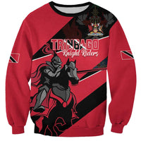 Custom Trinidad and Tobago Cricket Sweatshirt Come On Trinbago Knight Riders