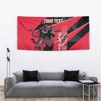 Custom Trinidad and Tobago Cricket Tapestry Come On Trinbago Knight Riders