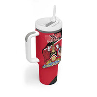 Custom Trinidad and Tobago Cricket Tumbler With Handle Come On Trinbago Knight Riders