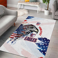 USA 2026 Rugby Custom Area Rug Go Eagle Brushes Style